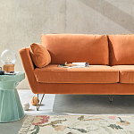 Приставной стол из керамики Manufacto Gray-green варинант исполнения - 5 | Loft Concept в Твери