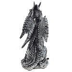 Часы в виде дракона Silver Dragon Clock варинант исполнения - 2 | Loft Concept в Твери