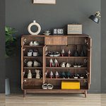 Комод в прихожую для хранения обуви Moon Walnut Furniture варинант исполнения - 2 | Loft Concept в Твери