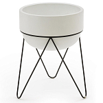 Кашпо Elevated Planters Luna 54 белое варинант исполнения - 1 | Loft Concept в Твери