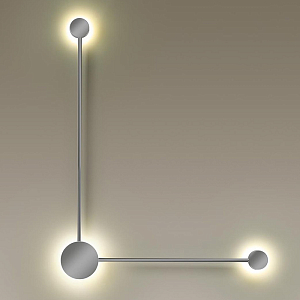 Бра Pin Wall Light Chrome Angle