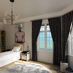 Гладкий карниз KT-71 варинант исполнения - 1 | Loft Concept в Твери