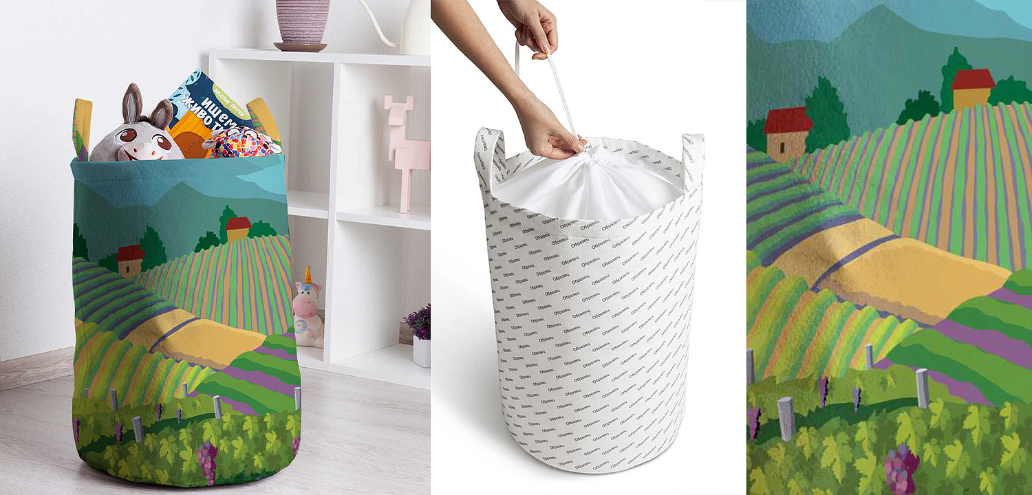 Корзина Vineyards Basket Корзина Vineyards Basket - Loft-Concept в Твери