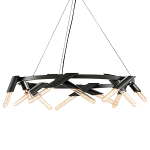 Люстра круглая с трубчатыми лампочками Vanguard Circle