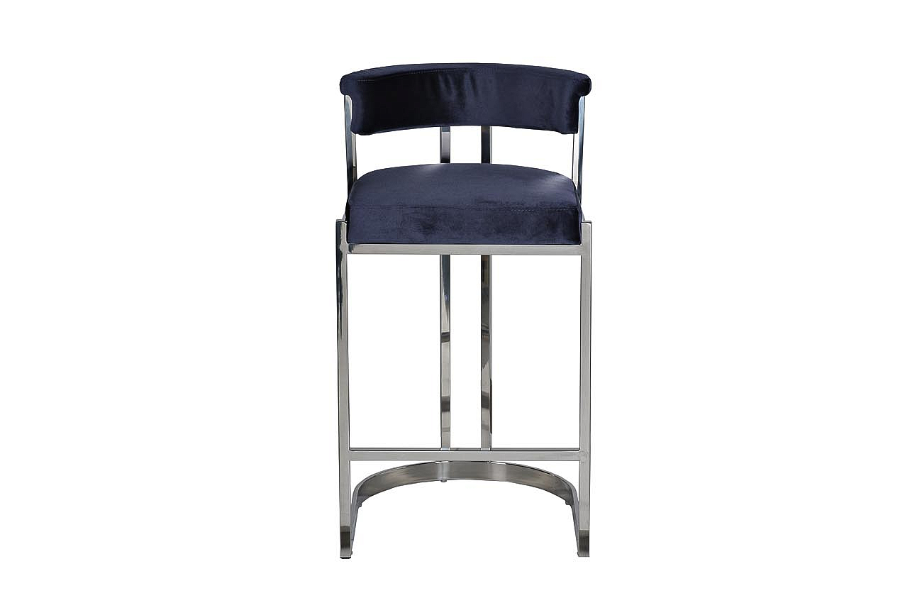 Стул барный Moselle dark blue Стул барный Moselle dark blue - Loft-Concept в Твери