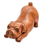 Статуэтка деревянная в виде собаки Puppy варинант исполнения - 1 | Loft Concept в Твери