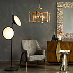 Торшер черный с 2-мя большими лампами Black Diffusers варинант исполнения - 3 | Loft Concept в Твери