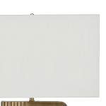 Настольная лампа с прямоугольным белым абажуром Skillful Face варинант исполнения - 2 | Loft Concept в Твери