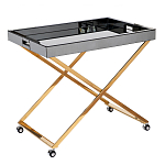 Стол сервировочный с зеркальной столешницей Splendid Serving Table варинант исполнения - 2 | Loft Concept в Твери