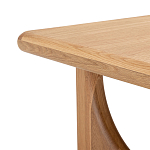 Стол журнальный из массива и шпона дуба Oak Essence Carden варинант исполнения - 5 | Loft Concept в Твери