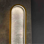 Бра с овальной рамойцвета латунь и черным кругом в центре Midnight Orbit варинант исполнения - 4 | Loft Concept в Твери