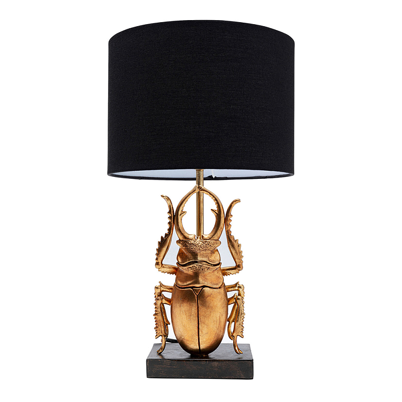 Настольная лампа Золотой жук Черный Золотой в Твери | Loft Concept 