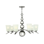 Люстра с матовыми конусными плафонами и декоративными элементами в форме шаров Hinkley варинант исполнения - 14 | Loft Concept в Твери