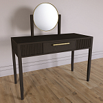 Туалетный Стол с зеркалом Primo Темный орех варинант исполнения - 4 | Loft Concept в Твери