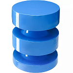 Столик приставной фигурный синий Curly Blue Table варинант исполнения - 1 | Loft Concept в Твери