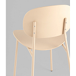 Стул Edie пластик бежевый варинант исполнения - 3 | Loft Concept в Твери