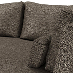 Мебельная ткань Шенилл коричневый цвет 138 см T4-41 варинант исполнения - 5 | Loft Concept в Твери