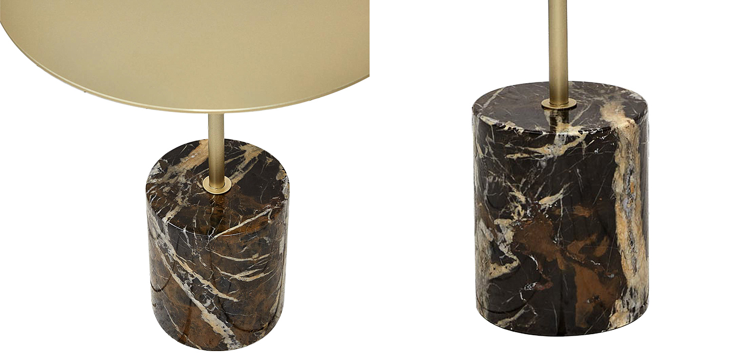 Приставной стол Thabi Dark Brown Side Table Приставной стол Thabi Dark Brown Side Table - Loft-Concept в Твери