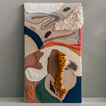 Тканый вручную текстильный гобелен Orchid варинант исполнения - 4 | Loft Concept в Твери