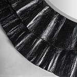 Зеркало в фактурной черной раме в современном стиле Black Maelstrom варинант исполнения - 4 | Loft Concept в Твери