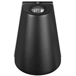 Уличный настенный светильник светодиодный конусообразной формы черного цвета из металла Urban Minimalist варинант исполнения - 5 | Loft Concept в Твери