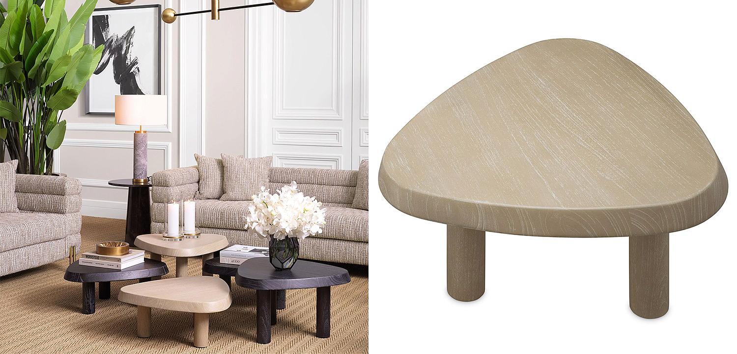 Кофейный стол Eichholtz Coffee Table Briel L Beige Кофейный стол Eichholtz Coffee Table Briel L Beige - Loft-Concept в Твери