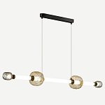 Светодиодный подвесной светильник Rovelly Black варинант исполнения - 2 | Loft Concept в Твери