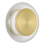 Бра круглое золото/прозрачный Plumpness LED 7 варинант исполнения - 2 | Loft Concept в Твери