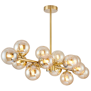 Люстра Berries Chandelier amber 14