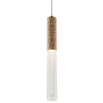 Подвесной светильник Dew Drops Tube Gold Hanging Lamp варинант исполнения - 1 | Loft Concept в Твери