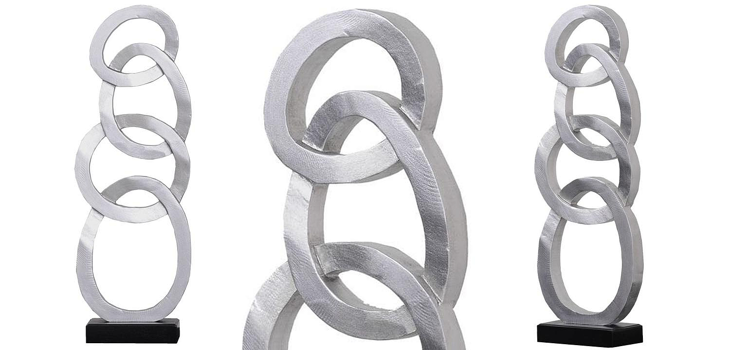 Статуэтка Anillos Statuette silver Статуэтка Anillos Statuette silver - Loft-Concept в Твери