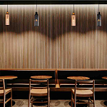 Подвесной светильник с рифленым стеклянным плафоном цилиндрической формы ARTICOLO варинант исполнения - 5 | Loft Concept в Твери