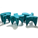 Комплект кофейных столиков Vorlon River three tables варинант исполнения - 2 | Loft Concept в Твери