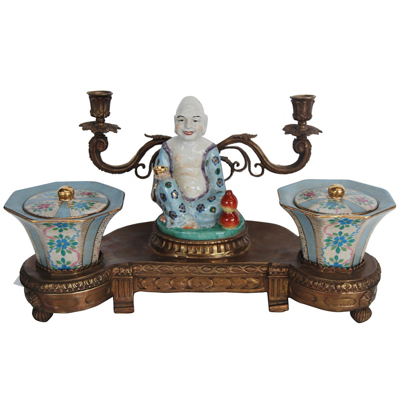 Подсвечник Chinese Tea Бронза Мульти Подсвечник Chinese Tea Бронза Мульти в Твери | Loft Concept