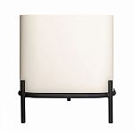 ТВ-тумба белая с чёрной столешницей с 2-мя дверками и ящиком San Marco варинант исполнения - 4 | Loft Concept в Твери