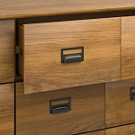Деревянный комод с 6-ю ящиками Blanton Chest of Drawers варинант исполнения - 5 | Loft Concept в Твери