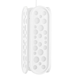 Подвесной светильник белый овальный White Holes варинант исполнения - 3 | Loft Concept в Твери