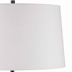 Торшер с основанием в виде стебля с листьями и тканевым абажуром Flowing Leaves варинант исполнения - 4 | Loft Concept в Твери