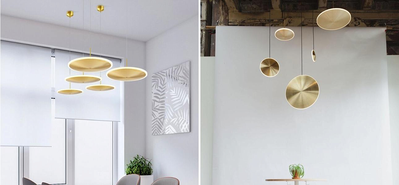 Светильник Chrona by Graypants D40 Gold Vertical Светильник Chrona by Graypants D40 Gold Vertical - Loft-Concept в Твери