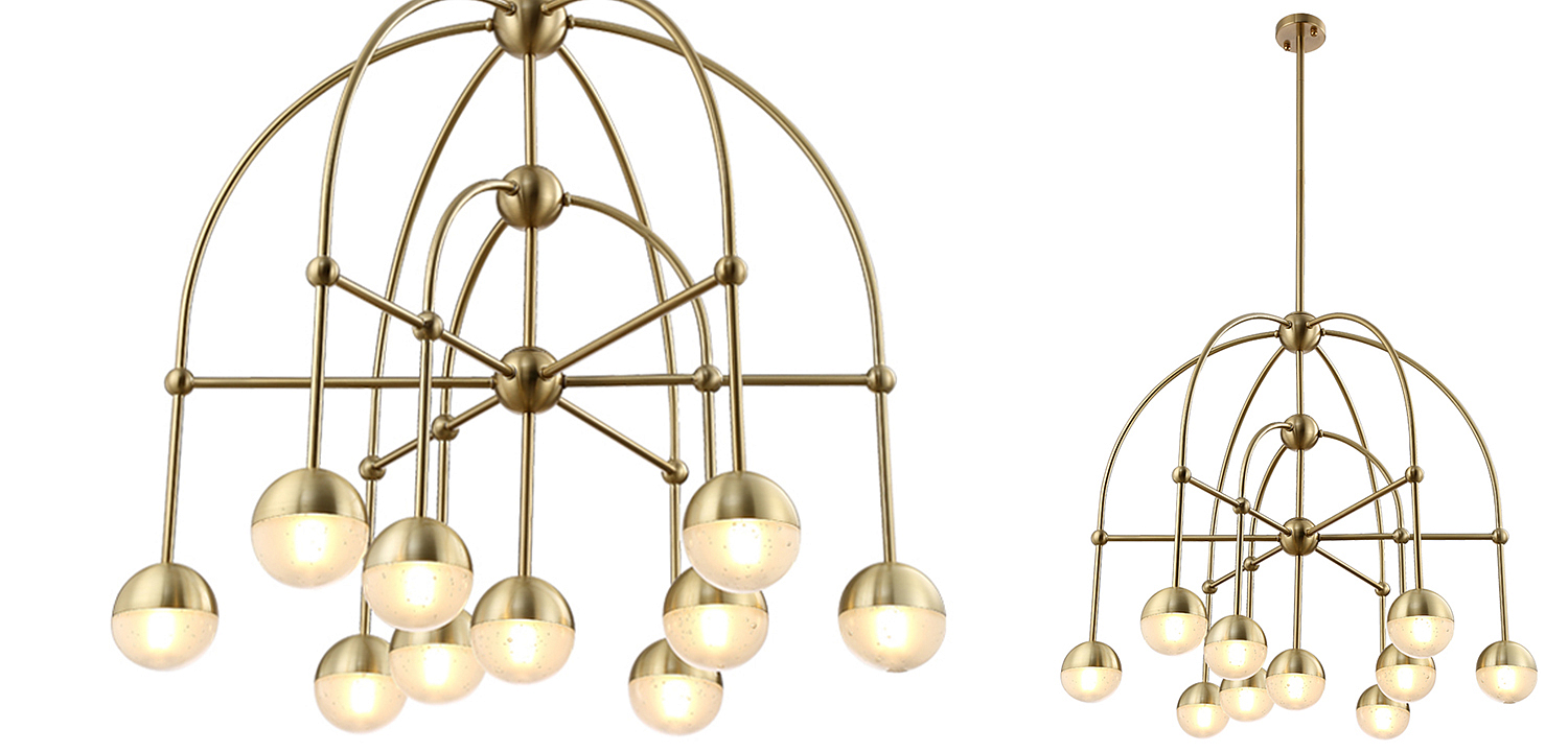 Люстра Heidy Bronze Chandelier 10 Люстра Heidy Bronze Chandelier 10 - Loft-Concept в Твери
