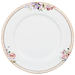 Сервиз столовый из фарфора белый с цветочным принтом на 6 персон 23 предмета Flower Porcelain Collection варинант исполнения - 3 | Loft Concept в Твери