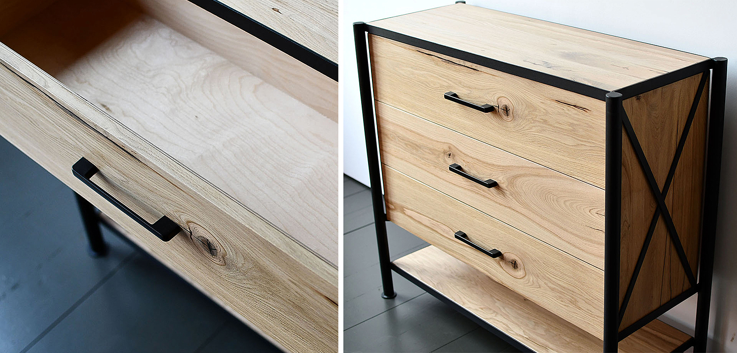 Комод в стиле лофт Terrence Industrial Metal Rust Chest of Drawers Комод в стиле лофт Terrence Industrial Metal Rust Chest of Drawers - Loft-Concept в Твери