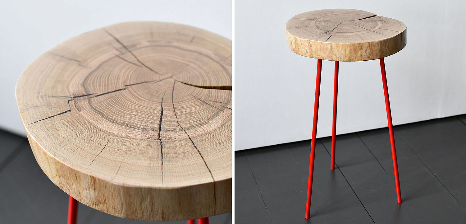 Приставной стол Jonty Industrial Metal Rust Side Table Приставной стол Jonty Industrial Metal Rust Side Table - Loft-Concept в Твери