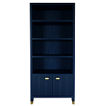 Книжный Стеллаж Elsa Dreams Blue с задней стенкой варинант исполнения - 6 | Loft Concept в Твери