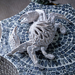 Статуэтка краб с детализированной текстурой в белом цвете Marine Accessories варинант исполнения - 9 | Loft Concept в Твери