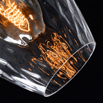 Подвесной светильник со стеклянном плафоном в форме бокала Kaleido варинант исполнения - 42 | Loft Concept в Твери