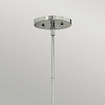 Подвесной светильник с матовым стеклянным коническим плафоном в современном стиле Hinkley варинант исполнения - 3 | Loft Concept в Твери