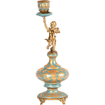 Фарфоровый подсвечник Ангел во главе Voki варинант исполнения - 1 | Loft Concept в Твери