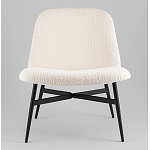 Кресло лаунж Ease белый варинант исполнения - 4 | Loft Concept в Твери