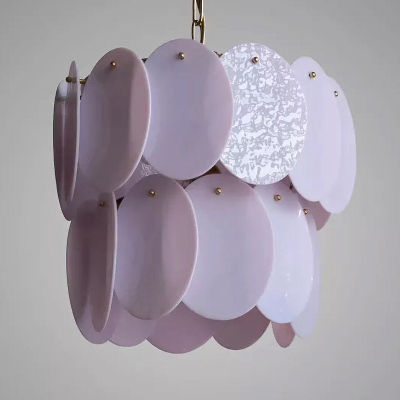 Люстра Pink Sunset Розовый Золотой Люстра Pink Sunset Розовый Золотой в Твери | Loft Concept